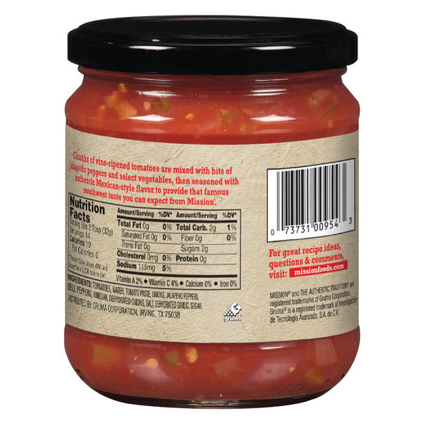 Mission Medium Chunky Salsa