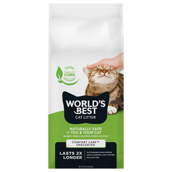 World's Best Cat Litter  Comfort Care Unscented Cat Litter