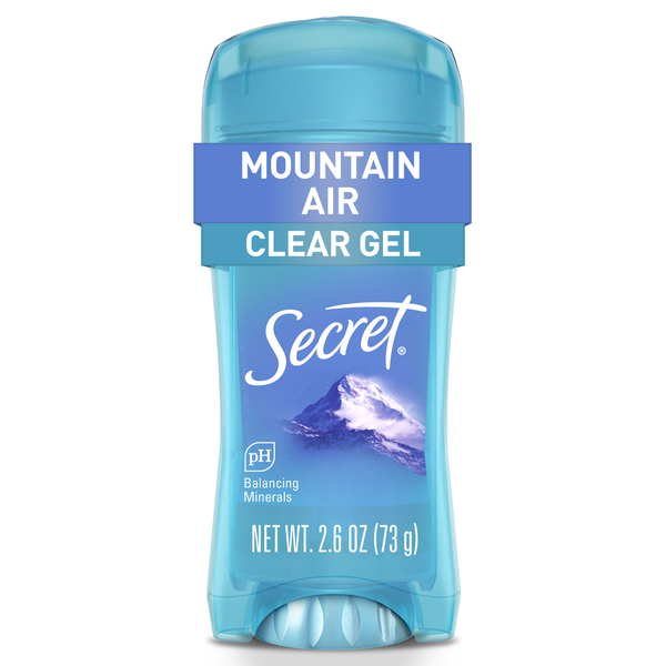 Secret Fresh Clear Gel Antiperspirant & Deodorant for Women, Mountain Air