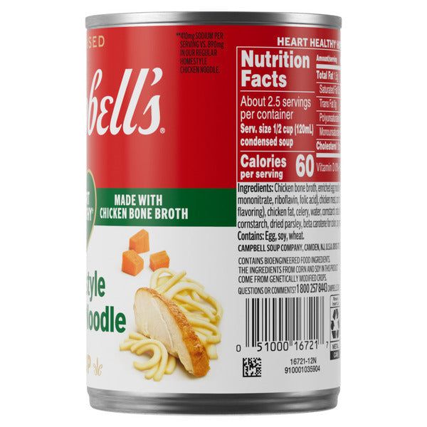 Campbell's Heart Healthy Homestyle Chicken Noodle Soup
