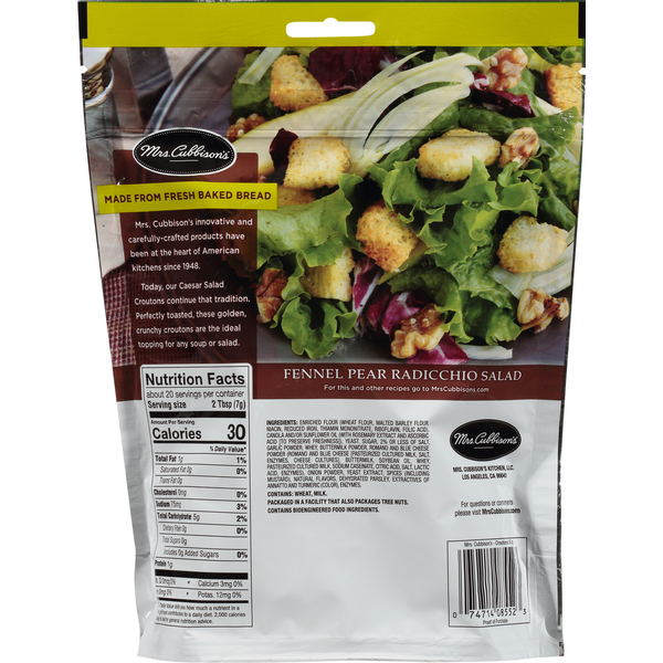 Mrs. Cubbison's Croutons, Caesar Salad