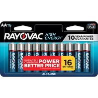 RAYOVAC Batteries, Alkaline, AA,️
