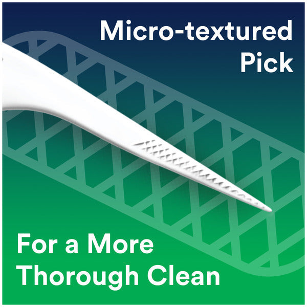 DenTek Floss Picks Triple Clean Advanced Clean Mouthwash Blast