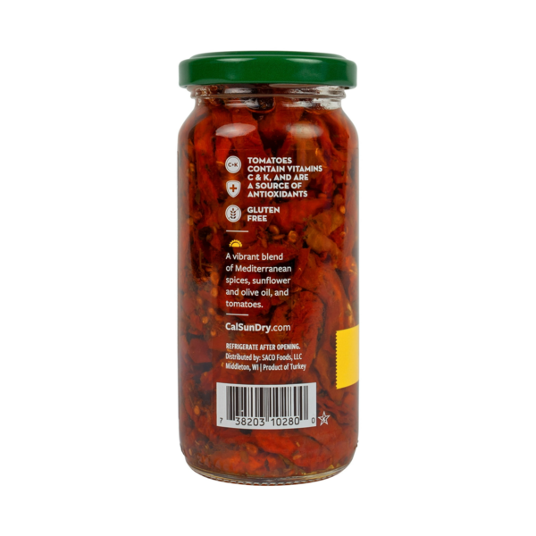 California Sun Dry Sundried Tomatoes in Oil,  Julienne Cut