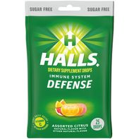 Halls Defense Sugar Free Assorted Citrus Vitamin C...
️