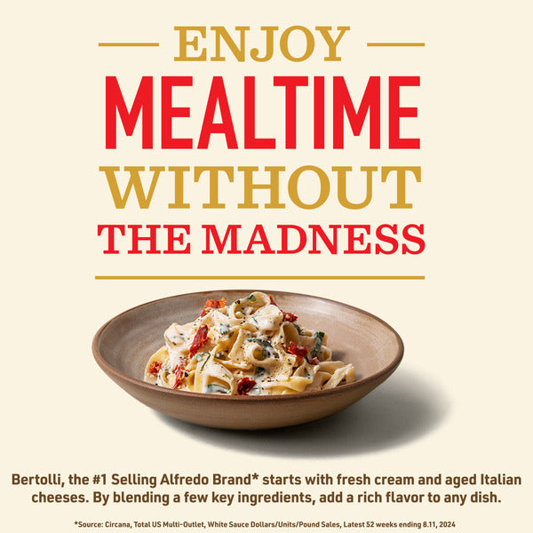 Bertolli Garlic Alfredo Sauce with Aged Parmesan Cheese