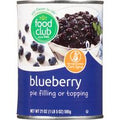 Food Club Pie Filling or Topping, Blueberry️