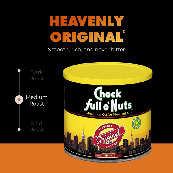 Chock full o'Nuts Heavenly Coffee Original Medium Roast Ground Coffee