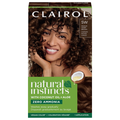 Clairol 5W Medium Warm Brown Zero Ammonia Vegan Hair Color with Coconut Oil + Aloe