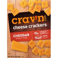 Crav'n Flavor Cheese Crackers, Cheddar️