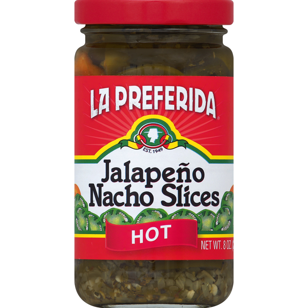 La Preferida Jalapeno, Nacho Slices, Hot