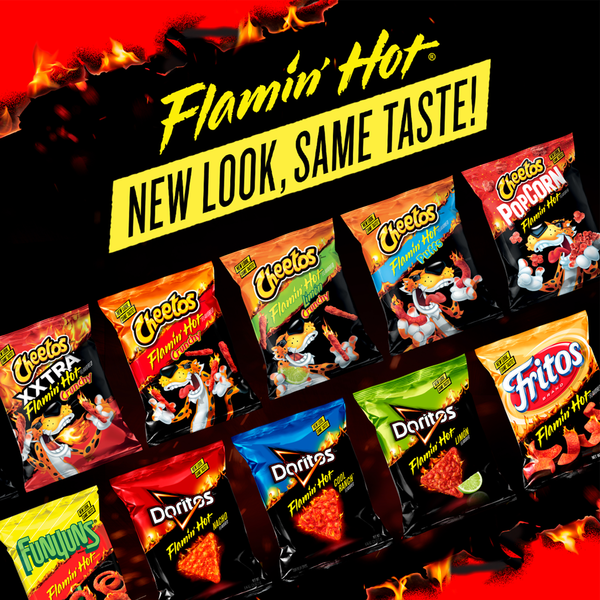 Doritos Flavored Tortilla Chips, Flamin' Hot Nacho