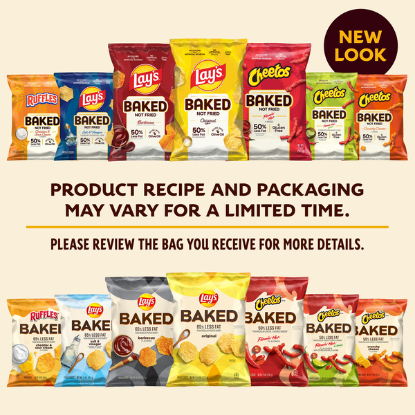Cheetos Baked Crunchy Cheese Flavored Snacks