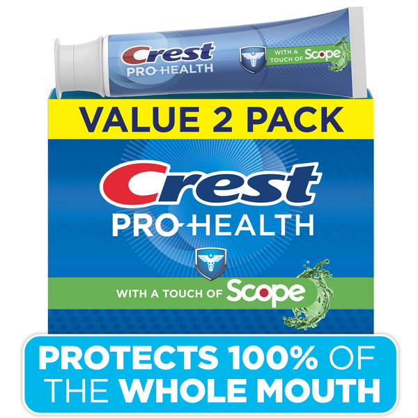 Crest Pro-Health Toothpaste Plus Scope