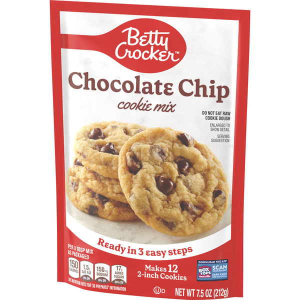 Betty Crocker Chocolate Chip Snack Size Cookie Mix