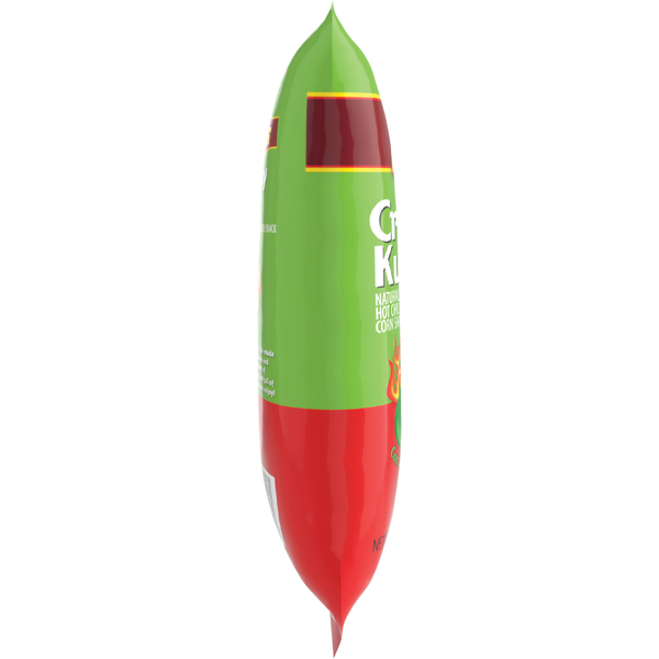Vitner's Corn Snack, Hot Chili Lime Flavored, Crunchy Kurls, Sizzlin' Hot