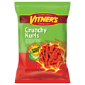 Vitner's Corn Snack, Hot Chili Lime Flavored, Crunchy Kurls, Sizzlin' Hot