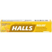 Halls Relief Honey Lemon Cough Suppressant/Oral An...
️