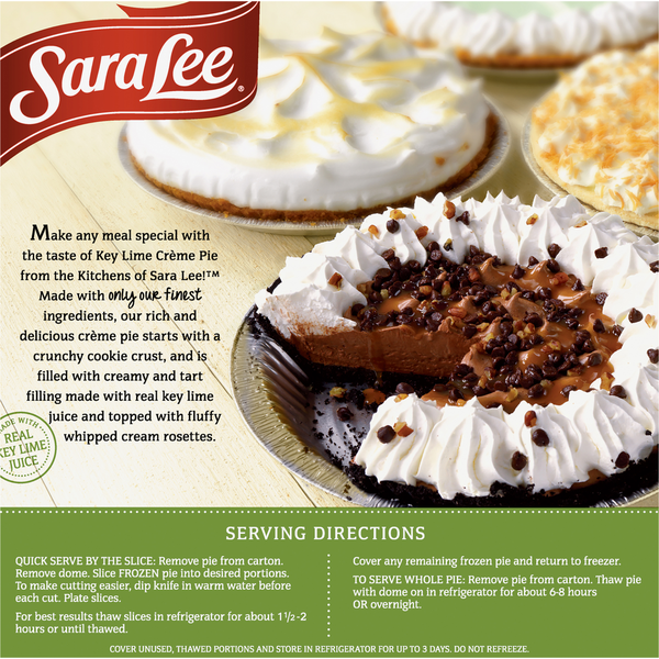 Sara Lee Pie, Key Lime Creme