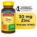 Nature Made Zinc 30 mg Tablets️