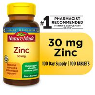 Nature Made Zinc 30 mg Tablets️