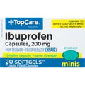 TopCare Ibuprofen, 200 mg, Softgels, Minis️