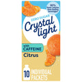 Crystal Light Citrus Powdered Drink Mix with Caffeine