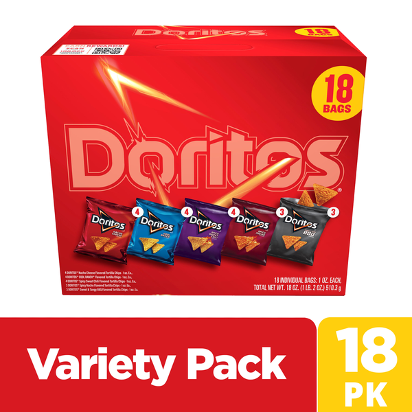 Doritos Tortilla Chips Variety Pack