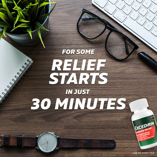 Excedrin Migraine Pain Relief Caplets