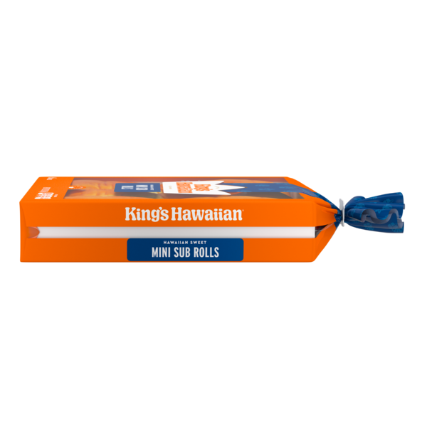 King's Hawaiian Original Hawaiian Sweet Mini Sub Rolls