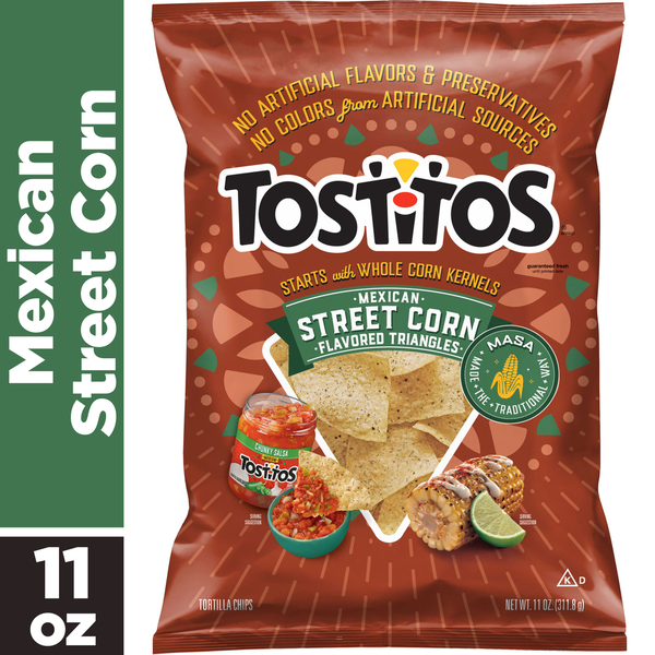 Tostitos Tortilla Chips, Mexican Style Street Corn Flavored