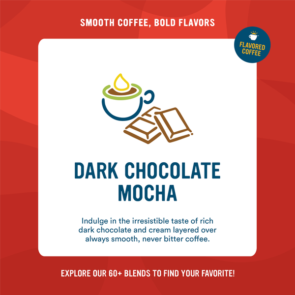 Cameron's Coffee Bag, Flavored, Dark Chocolate Mocha Light Roast Ground Coffee