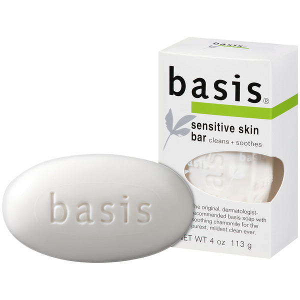 Basis Sensitive Skin Bar Soap Box
