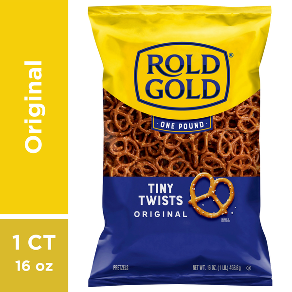 ROLD GOLD Pretzels, Tiny Twists, Original Flavored