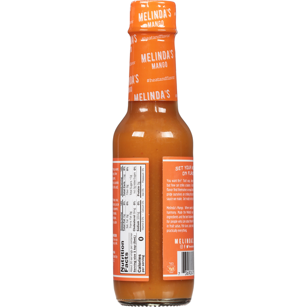 Melinda's Pepper Sauce, Original Habanero, Mango
