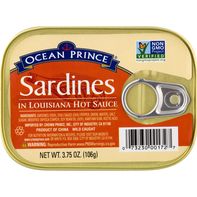 Ocean Prince Sardines, in Louisiana Hot Sauce️