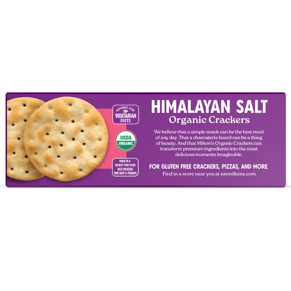 Milton's Organic Crackers, Himalayan Salt