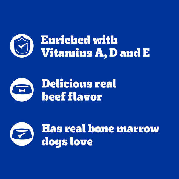 Pedigree Mini MarroBone Biscuit With Tasty Bone Marrow Dog Treats Real Beef Flavor, 1.58 lb. Bag