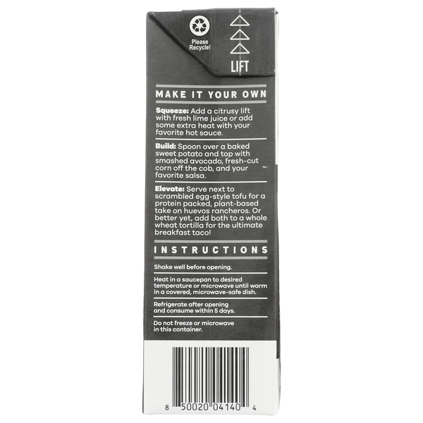 Plantstrong Organic Plant-Based Chili - Black Bean