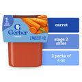 Gerber Stage 2 Baby Food Carrot Puree Tubs Baby Pu...
️