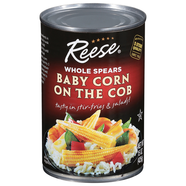 Reese's Whole Spears On the Cob Baby Corn