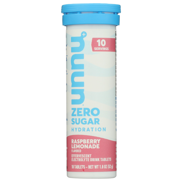 Nuun Zero Rspbrrylmnade Tab 6(8X10)Ct Us
