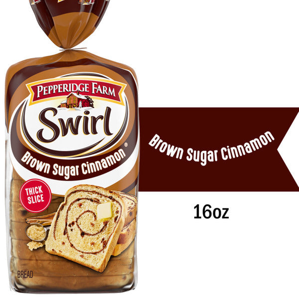 Pepperidge Farm Brown Sugar Cinnamon Swirl Bread