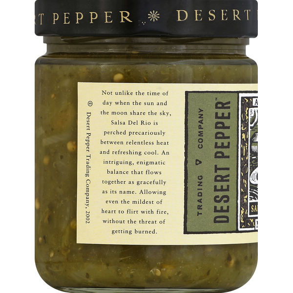 Desert Pepper Trading Co. Salsa, Del Rio, Medium