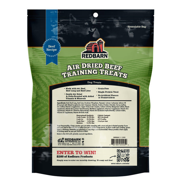 RedBarn Air Dried Beef Training Treats
