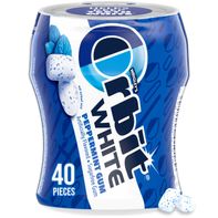 Orbit Gum White Peppermint Sugar Free Chewing Gum ...
️