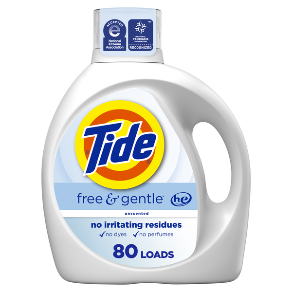 Tide Free & Gentle Liquid Laundry Detergent