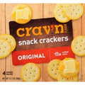 Crav'n Flavor Snack Crackers, Original, 4 Packs️