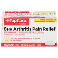 TopCare Arthritis Pain Relief, 8 HR, 650 mg, Caple...
️