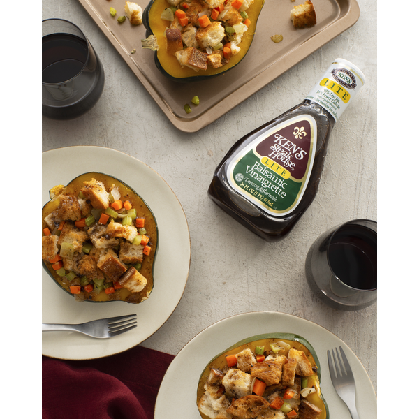 Ken's Steak House Lite Gluten Free Balsamic Vinaigrette Dressing & Marinade